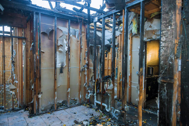 Professional Soot Cleanup technician working in Rock Valley, IA